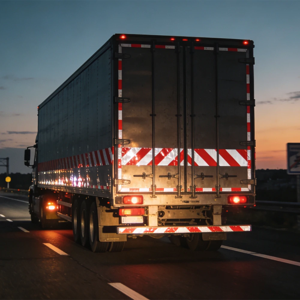 2. Reflective Tape on the Back Side of Truck.webp